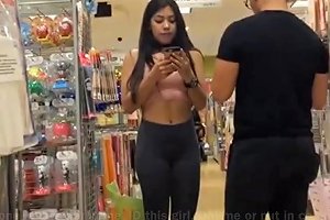 Mall Teen Ass Chased Caught Busted By Latina Asian Big Booty